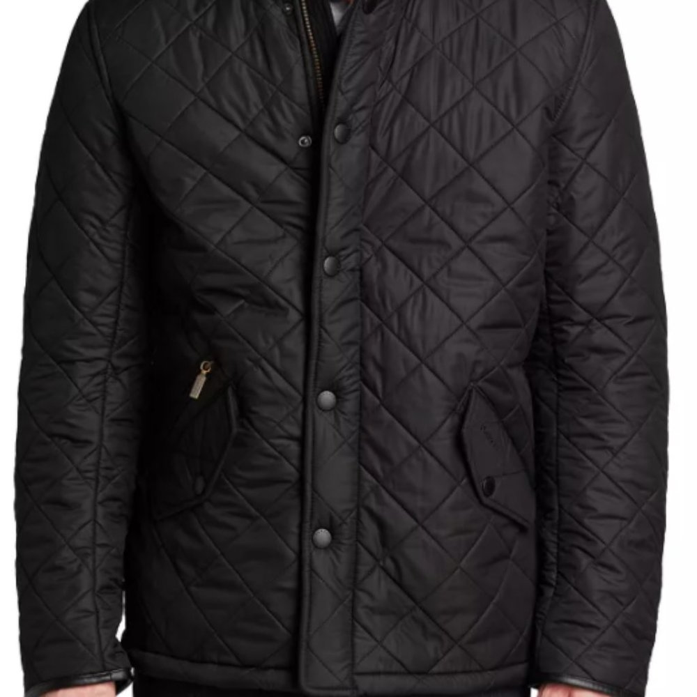 Men's Barbour Powell Jacket in black